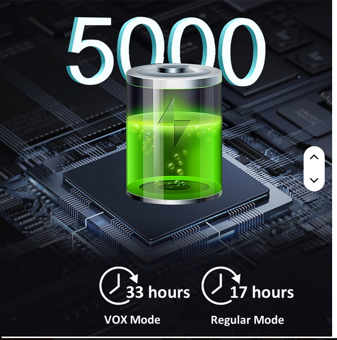 بطارية عملاقة 5000 مللي أمبير